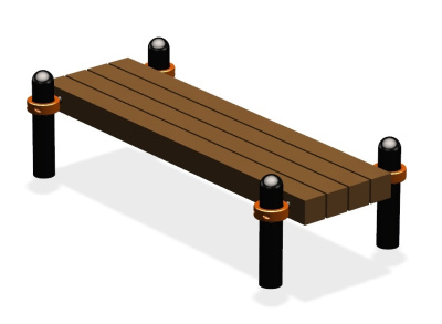 Воркаут скамья ВС-38 в Барнауле