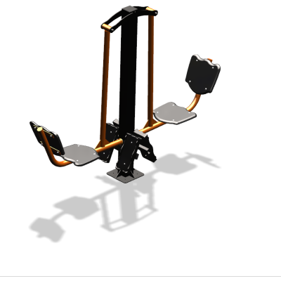 Уличный тренажер  "Жим ногами двойной"  УТ203 в Барнауле