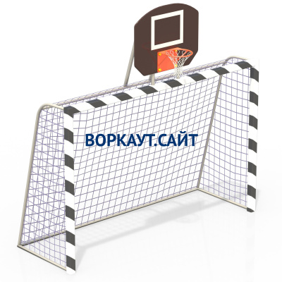 Ворота с баскетбольным щитом СИО 3512 в Барнауле