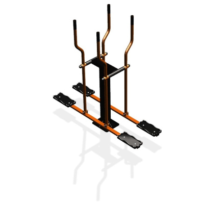 Уличный тренажер  "Лыжи двойные"   УТ210 в Барнауле