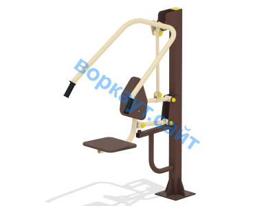 Уличный тренажер "Жим от груди" УТ 002 в Барнауле