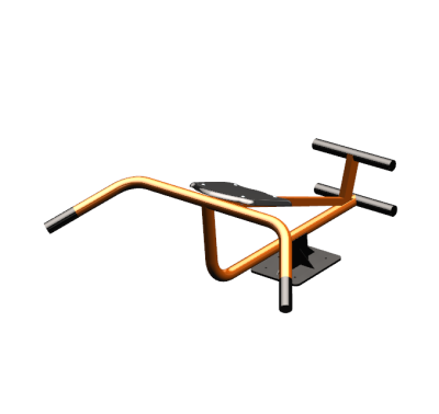 Уличный тренажер "Гиперэкстензия" УТ 108 в Барнауле