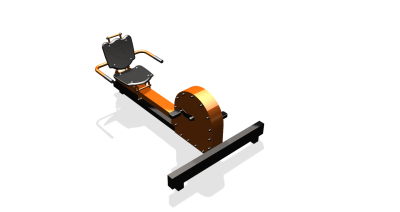 Силовой уличный тренажер  "Велотренажер"  УТ410 в Барнауле