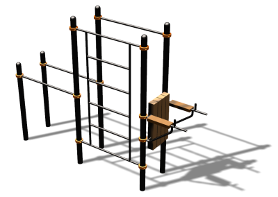 Спортивный комплекс воркаут ВС-137 в Барнауле
