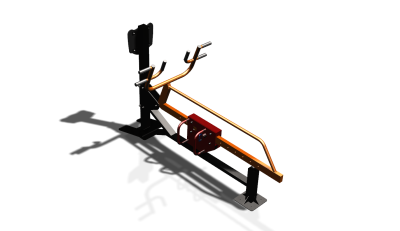 Силовой уличный тренажер  "Гребная тяга"  УТ414 в Барнауле