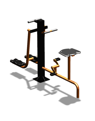 Уличный тренажер "Вело Шпагат" УТ320 в Барнауле