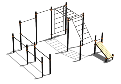 Спортивный комплекс воркаут ВС-146 в Барнауле