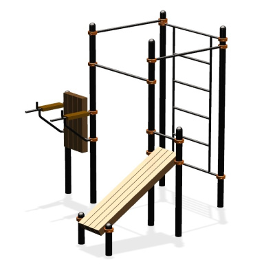 Спортивный комплекс воркаут ВС-64 в Барнауле