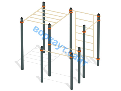 Спортивный комплекс воркаут ВС-48 в Барнауле