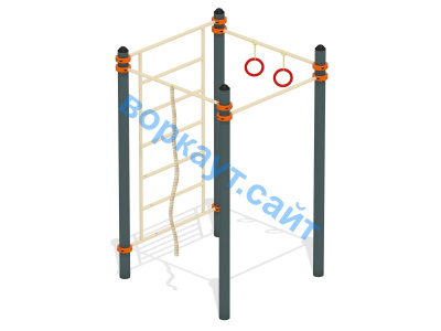 Воркаут комплекс ВC-18 в Барнауле Воркаут комплекс ВC-18 в Барнауле