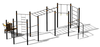 Спортивный комплекс воркаут ВС-86 в Барнауле