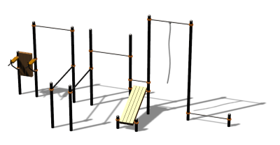 Спортивный комплекс воркаут ВС-90 в Барнауле