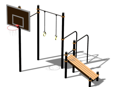 Спортивный комплекс воркаут ВС-143 в Барнауле