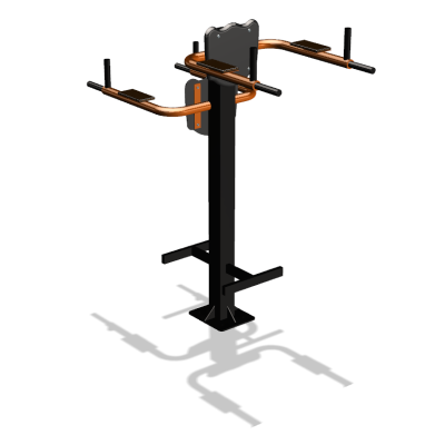 Уличный тренажер  "Брусья-пресс двойной"  УТ202 в Барнауле