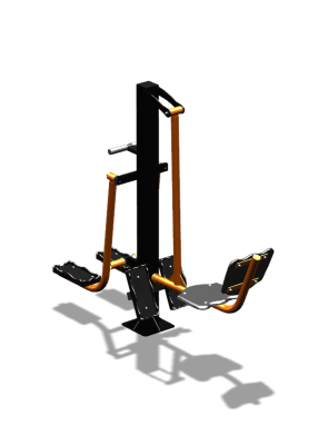 Уличный тренажер "Жим ногами Шпагат" УТ315 в Барнауле