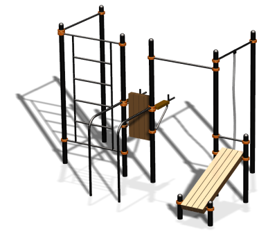 Спортивный комплекс воркаут ВС-145 в Барнауле