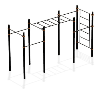 Спортивный комплекс воркаут ВС-54 в Барнауле