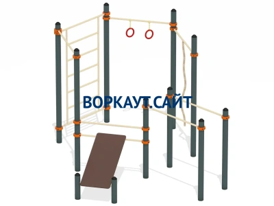 Спортивный комплекс воркаут ВС-49 в Барнауле