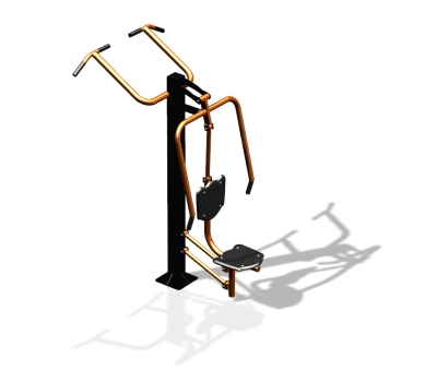 Уличный тренажер "Жим от груди Турник" УТ341 в Барнауле