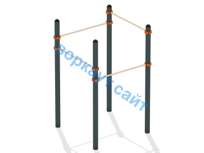 Турник четырехуровневый ВС-11 в Барнауле