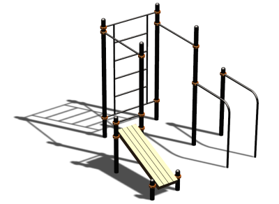 Спортивный комплекс воркаут ВС-123 в Барнауле
