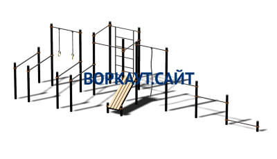 Спортивный комплекс воркаут ВС-83 в Барнауле