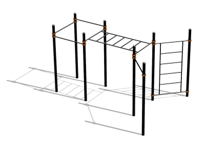 Спортивный комплекс воркаут ВС-117 в Барнауле