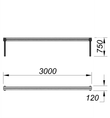 Бум бревно ДСК 3540 в Барнауле